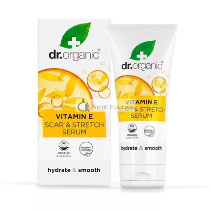 Dr Organic Vitamin E Scar & Stretch Mark Serum Moisturising for All Skin Types 50ml