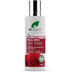   Dr Organic Rose Otto Toner Restoring Mature Skin Men Women Natural Vegan Cruelty-Free Paraben & SLS-Free Organic 150ml
