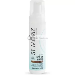   St Moriz Professional Fast Self Tan Mousse with Shade Control 200ml