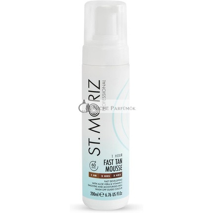 St Moriz Professional Fast Self Tan Mousse with Shade Control 200ml