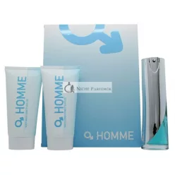   Laurelle Parfums Homme Eau de Toilette 100ml with Shower Gel 175ml and Body Lotion 175ml