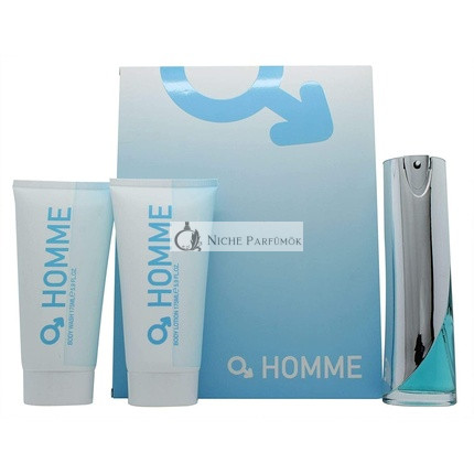 Laurelle Parfums Homme Eau de Toilette 100ml with Shower Gel 175ml and Body Lotion 175ml