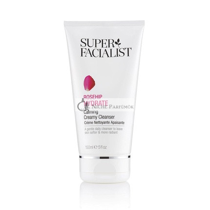 Super Facialist Rosehip Calming Creamy Cleanser Hydrates & Restores Natural PH Balance 150ml