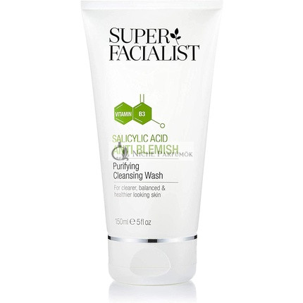Super Facialist Anti Blemish Purifying Cleansing Wash with Salicylic Acid and Niacinamide 150ml
