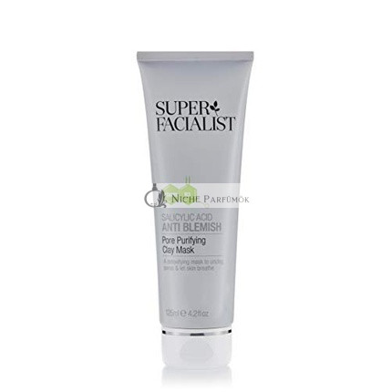 Super Facialist Salicylic Acid Anti-Blemish Pore Cleansing Clay Mask 125ml
