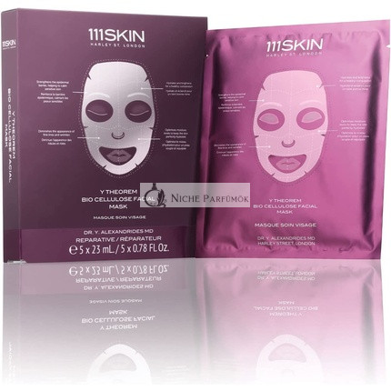 111SKIN Y Theorem Bio Cellulose Facial Mask 5 Masks 115ml/4.62fl.oz
