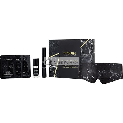 111SKIN Black Diamond Eye Edit Gift Set Celestial Eye Cream Masks and Contour Gel Tighten Lift Area Botox Alternative