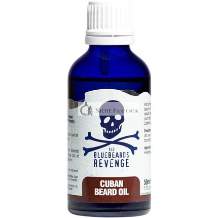 The Bluebeards Revenge Cuban Blend Beard Oil for Men Vegan Friendly Soften and Condition Beard Growth 50ml