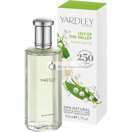 Yardley of London Lily of the Valley EDT Eau de Toilette Perfume for Her 50ml