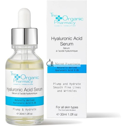 The Organic Pharmacy Hyaluronic Acid Serum 30ml - Hydrating 0.2% Triple