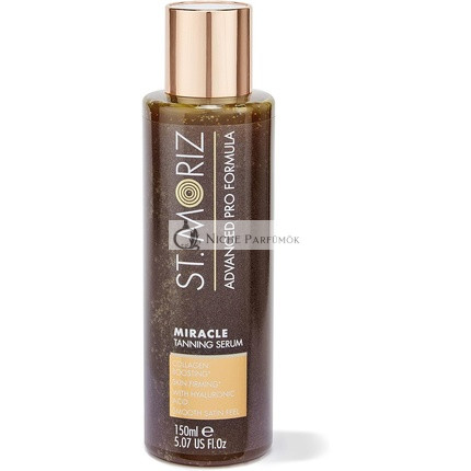 St.Moriz Advanced Pro Formula Miracle Tanning Serum Moisturizing Body Bronzer for Unifying and Brightening Skin 150 ml