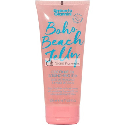 Umberto Giannini Boho Beach Jelly Vegan and Cruelty Free Coconut Oil Scrunching Jelly 200ml