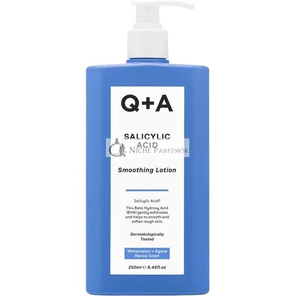 Q+A Salicylic Acid Smoothing Lotion for Targeted Body Care 250ml