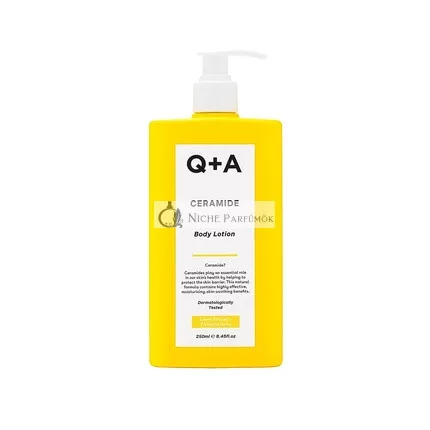 Q+A Ceramide Body Lotion with Squalane, Pineapple Ceramides and Sugar Complex 250ml