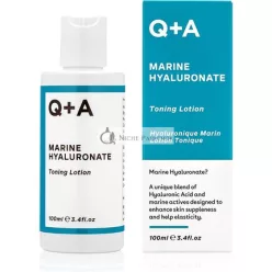   Q+A Marine Hyaluronate Toning Lotion with Hyaluronic Acid and Marine Actives 100ml