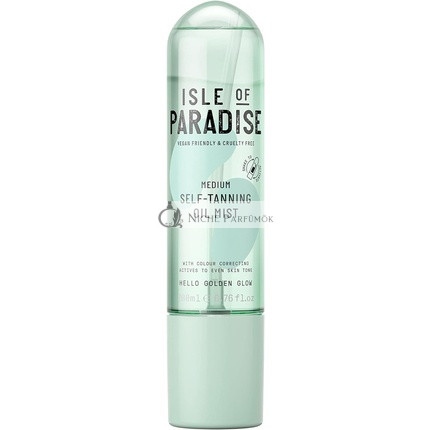 Isle of Paradise Self Tanning Oil Mist Medium 200ml