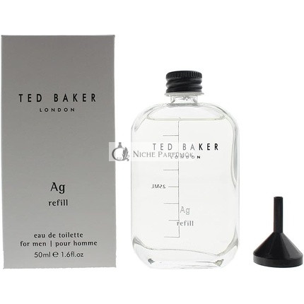 Ted Baker Tonics Ag Silver Men's Refill Bottle Eau de Toilette 50ml
