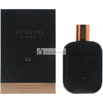 Ted Baker Tonic Cu Men's 100ml Eau de Toilette Brand New