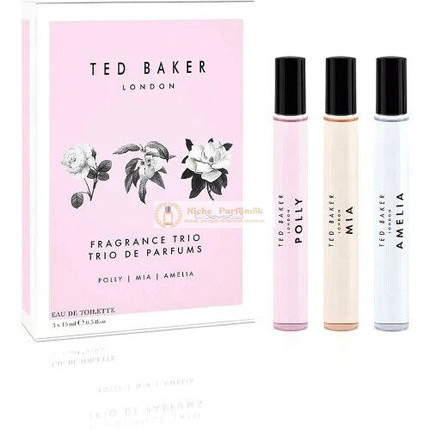Ted Baker Női Parfüm Trio Ajándékcsomag 3 x 15ml Rollerball