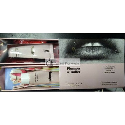 BYBI Plumper & Buffer Lip Kit Lip Scrub & Hydrating Plumping Lip Balm