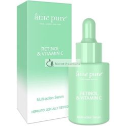   Âme Pure Retinol + Vitamin C Serum Youthful Radiant Complexion Natural Glow