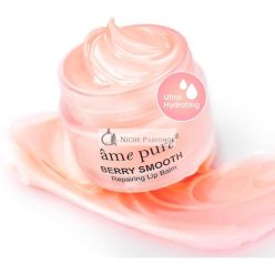   Ame Pure Berry Smooth Lip Balm for Dry Cracked Lips with Shea Butter and Vitamin E 15ml