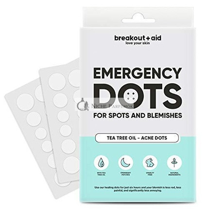 Breakout+Aid Ultra Thin Pore Cleansing Patches with Tea Tree Oil - 48 Patches in 3 Sizes