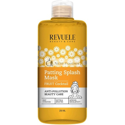 Revuele Patting Splash Fruit Cocktail Mask 250ml - 100% Pure Natural and Organic - Protects Your Skin from Pollution and Daily Stress - Skin Care