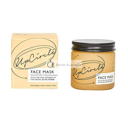 UpCircle Hydrating Face Mask with Olive Powder 60ml - Detoxifying Mask for Clear Skin - Natural, Vegan and Cruelty Free