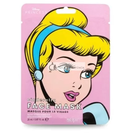 MAD Beauty Disney Princess Cinderella Moisturizing and Soothing Sheet Mask 30g
