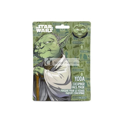 MAD Beauty Disney Star Wars Yoda Face Mask Moisturizing and Refreshing for Glowing Skin 30g