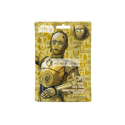 MAD Beauty Disney Star Wars C3PO Face Mask 30g Moisturizing and Soothing for Radiant Skin