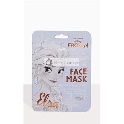 MAD Beauty Disney Frozen Elsa Face Mask - Moisturizing and Refreshing Sheet Mask for Nourished Skin and a Beautiful Complexion