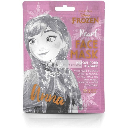 MAD Beauty Disney Frozen Anna Face Mask - Moisturizing and Refreshing Sheet Mask for Nourished Skin and a Beautiful Complexion