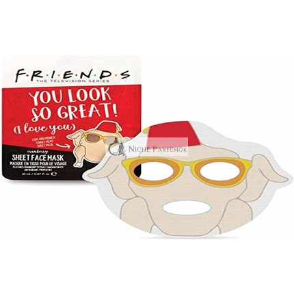MAD BEAUTY Friends TV Show Turkey Face Mask with Cranberry Infusion - Monica
