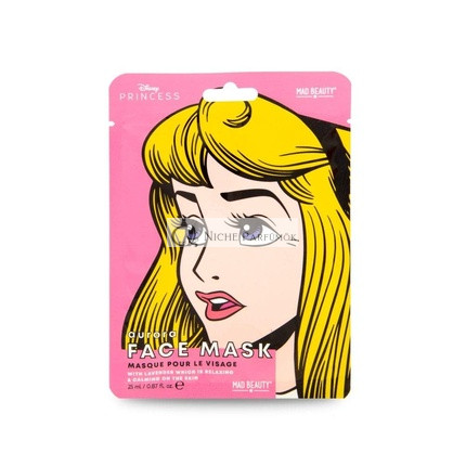 MAD Beauty Disney Sleeping Beauty Moisturizing and Soothing Face Mask 30g