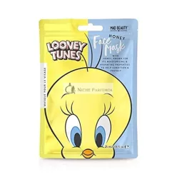   MAD Beauty Disney Looney Tunes Tweety Face Mask Moisturizing and Relaxing Sheet Mask for Nourished Skin and a Beautiful Complexion
