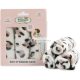 The Vintage Cosmetic Company Dual-Sided Make Up Removing Cloths Face Cloths Gentle Face Exfoliation Machine Washable Leopard Print Design Pack of 3