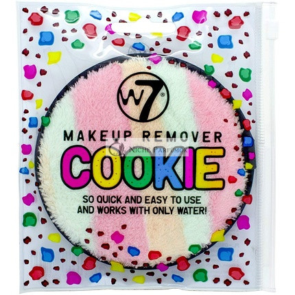 W7 Makeup Remover Cookie Reusable Cleansing Pad Eco-Friendly Soap Free Skin Cleanser