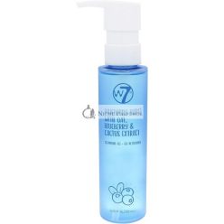   W7 Blueberry Burst Cleansing Gel with Blueberry, Cactus and Oat Extract - Makeup Remover and Skin Cleanser