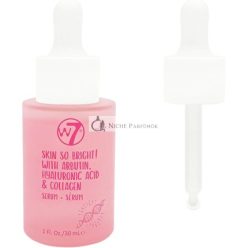   W7 Skin So Bright Face Serum with Hyaluronic Acid and Collagen - Rejuvenating and Renewing Skin
