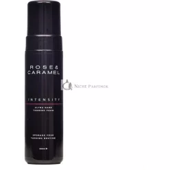  Rose & Caramel Intensity Dark Ultra Dark Bronzed Self Tanning Mousse 200ml - Best Tan