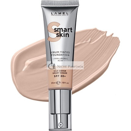Lamel Smart Skin Serum Tinted Foundation Moisturized Smooth and Uniform Skin Beige N. 402