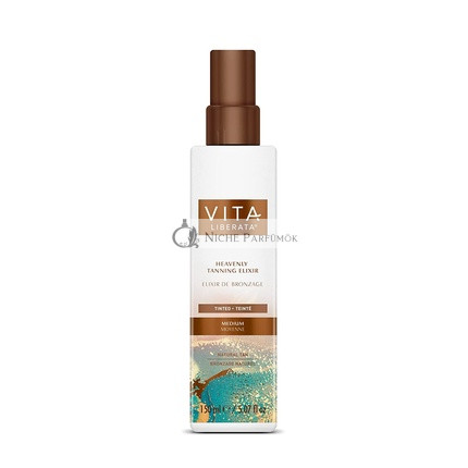 Vita Liberata Heavenly Tanning Elixir Hydrating Self Tan 5.0 Oz Tinted Medium