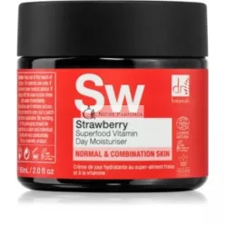 Dr Botanicals Strawberry Superfood Day Cream - 60 Ml
