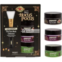   MAD BEAUTY Disney Hocus Pocus Clay Face Mask Set Aloe Vera Infused Black Tea Plum and Avocado to Soothe and Rejuvenate Skin