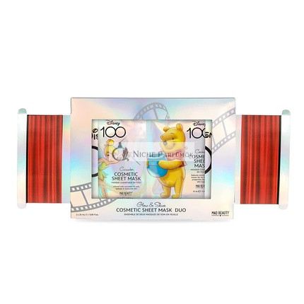 MAD Beauty Disney 100 Years of Wonder Sheet Face Masks Duo Limited Edition - Rapunzel & Tinker Bell - Cucumber & Coconut with Hyaluronic Acid