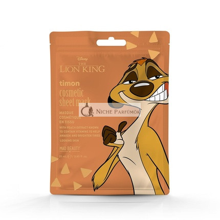 MAD BEAUTY Lion King Sheet Timon Face Mask