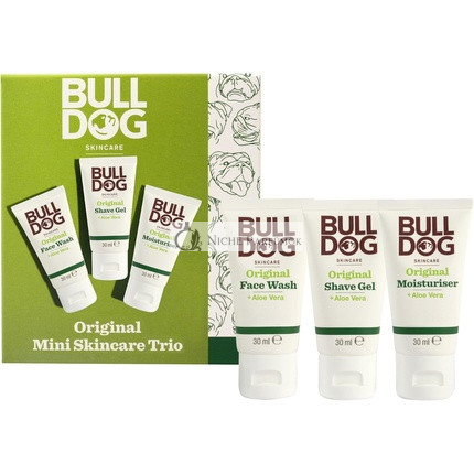 Bulldog Skincare Men's Gift Set Mini Trio
