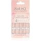 Nail HQ Elegant French Square False Nails - 24 pieces